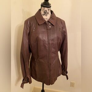 Danier Leather Jacket Size Med EVC